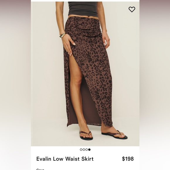 Reformation Dresses & Skirts - NWT reformation cheetah skirt